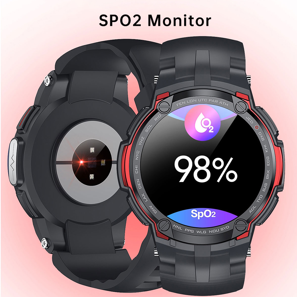 Männer Smartwatch 2022 HD voll berühren Bildschirm Fitness Tracker Clever Uhr Männer EKG + PPG Herz Bewertung Blutdruck Spo2 für IOS Android