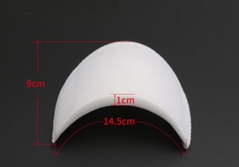 10 Pairs Zwart En Wit Dikte 1Cm, 1.5Cm, 2Cm, 2.5Cm Spons Schoudervullingen S0474L: NO1   white