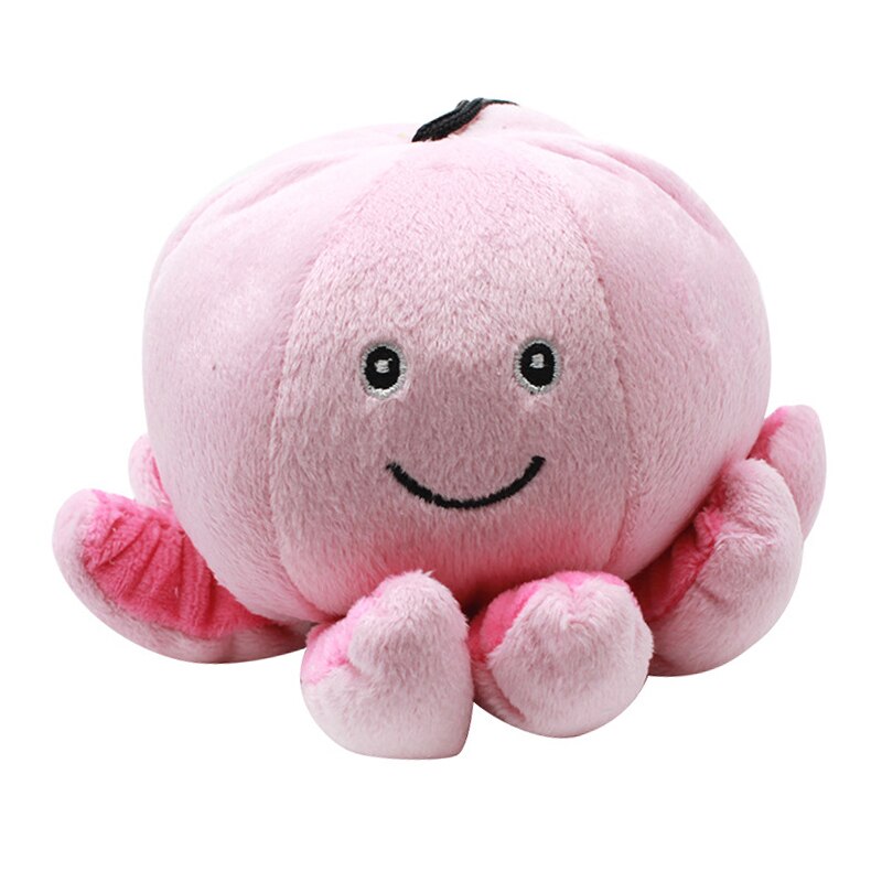 Pieuvre couleur pieuvre Paul peluche animal de compagnie jouet sonore drôle chat jouet sonore en peluche chat de compagnie réaliste jouet sonore: 01