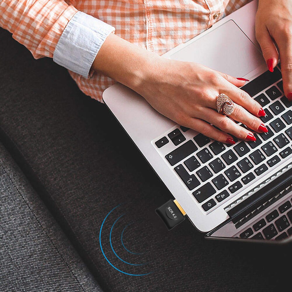 Kebidumei USB Bluetooth Dongle Adapter For Computer PC Mouse Keyboard Aux Bluetooth 4.0 Speaker Music Receiver Transmitter