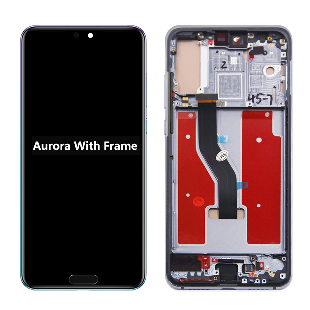 Pantalla de 6,1 pulgadas para Huawei P20 Pro, marco de pantalla LCD, montaje de digitalizador con pantalla táctil para Huawei P20 Pro CLT-L09 CLT-L29 pantalla LCD: NAVY