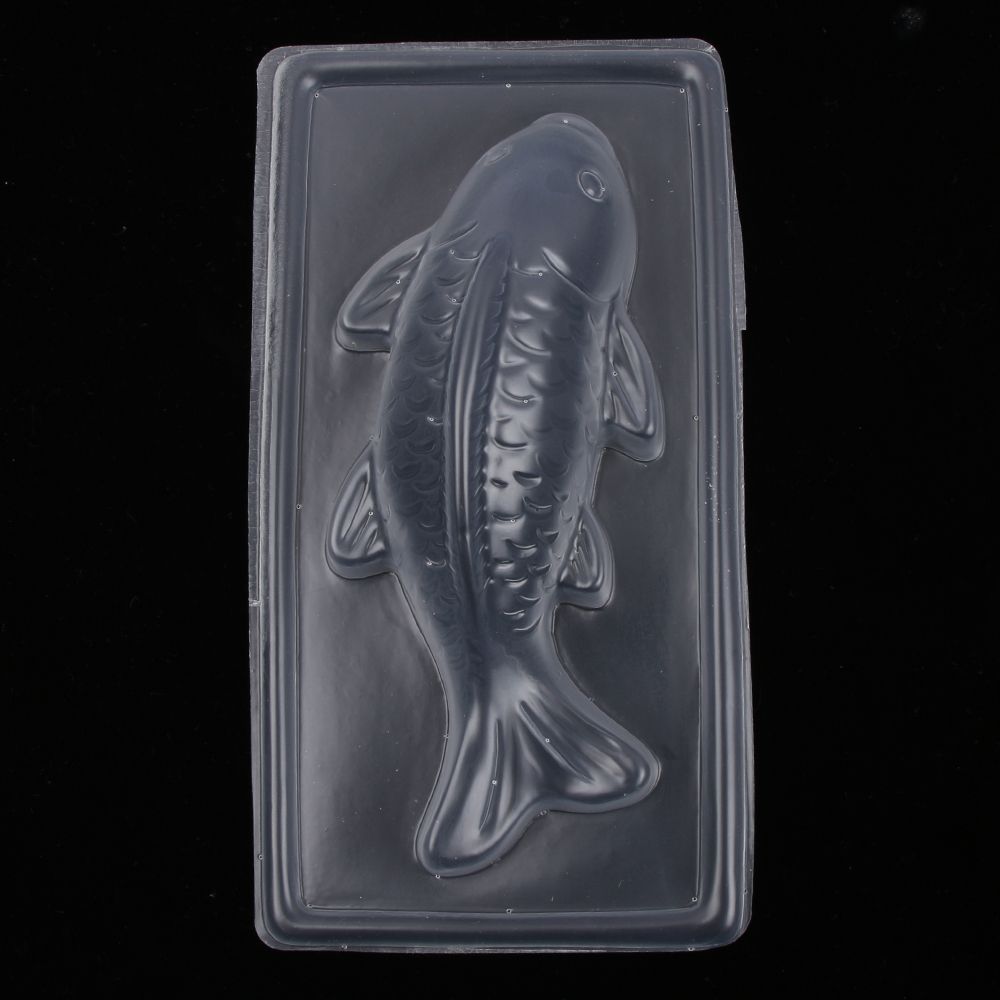 3D Koi Fish Shape Plastic Cake Chocolate Jelly Sugar DIY craft Mould Rice Mold Cake Decorating Moulds Baking Tool Decorator