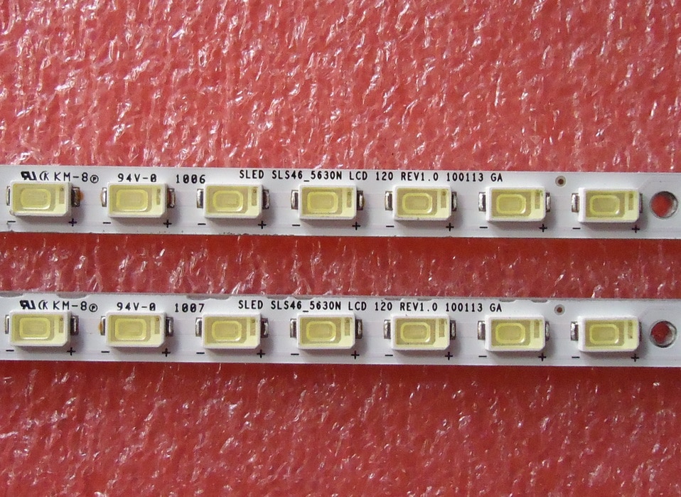 LED-Hintergrundbeleuchtung-bildschirm TCL L46P11FBDE LJ64-02230A LJ64-02211A 1 stücke = 62LED 520mm