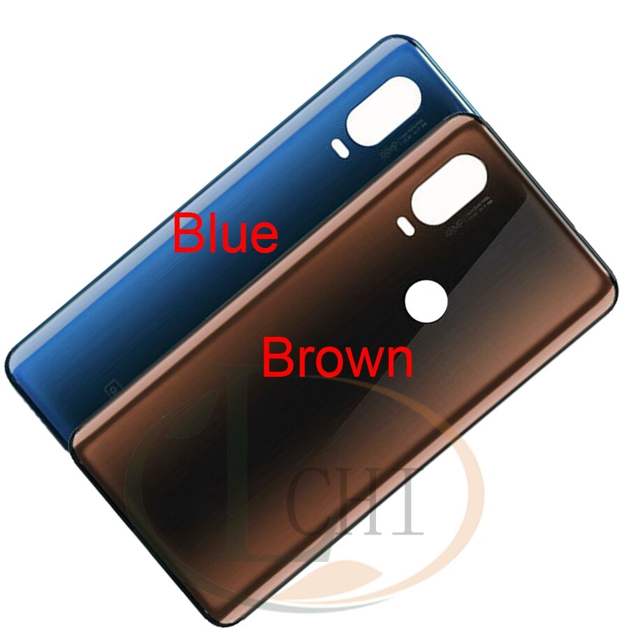 Originele Back Cover Voor Motorola Moto Een Vision Batterij Cover Case Vervanging Deel Voor Moto P50 Behuizing Achter Glas Terug