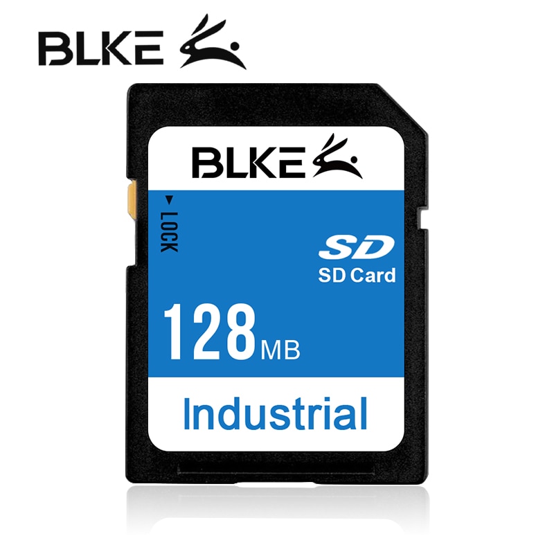 BLKE SD Card Memory Card 128M 256M 512MB 1G 2G 4G 8GB SDHC for Camera machine tool Mitsubishi M80 advertising machine CNC: 128MB