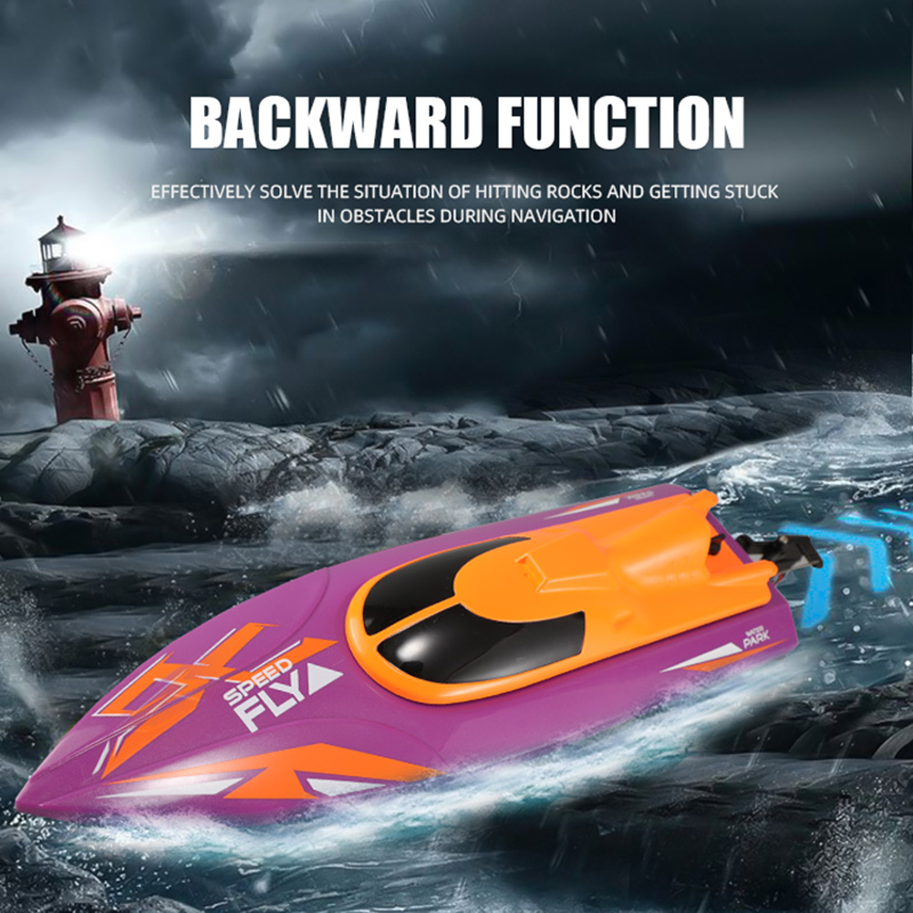 Wodoodporna 2.4GHz zdalnie sterowana łódka RC 1/36 wysoki prędkość 4CH statek wodny z akumulatorem bezszczotkowy silnik 4CH zdalnie sterowana łódka RC chłodzenie wodne wysoka prędkość