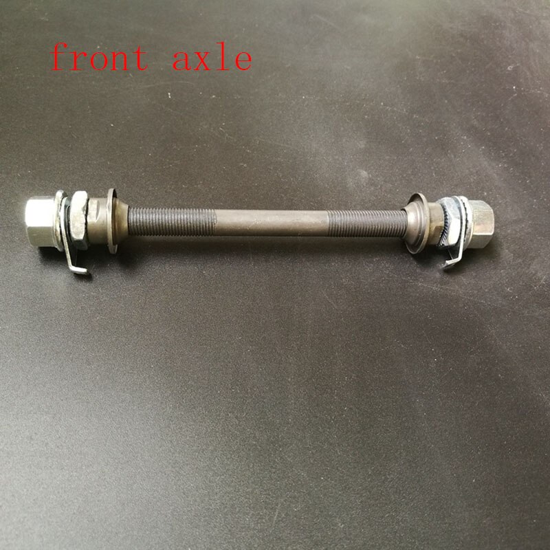 Mountain bike solid axle, ball hub solid rear axle, ball 150mm front axle, 180mm rear axle
