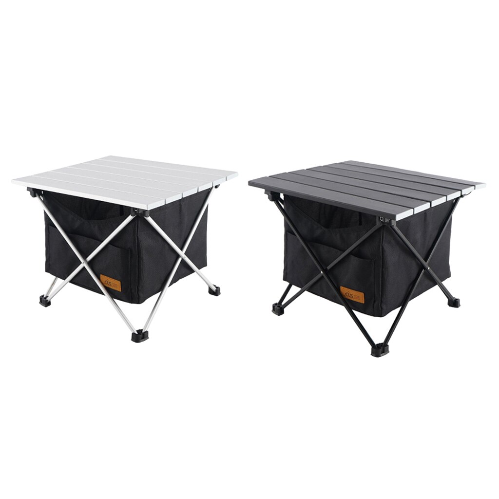 Mini Camping Tisch Faltbare Essen Schreibtisch Picknick BBQ Schreibtisch Laptop Unterstützung w/Hängen Tasche draussen Angeln Wandern Reise Garten Strand