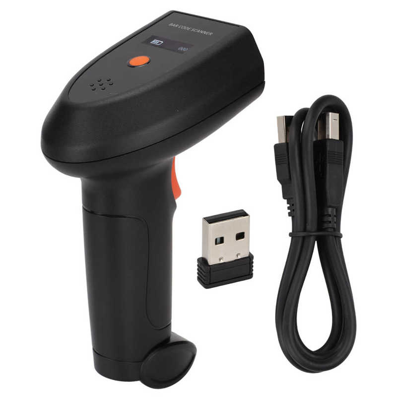 QR Scanner Barcode Scanner Strong Versatility for LCD Display Barcodes for Paper Barcodes