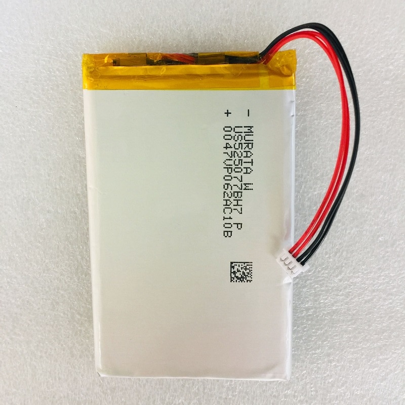 Battery for HIDIZS AP200 Player Li-Polymer Rechargeable Accumulator Pack Replacement 4 Lines+Connector