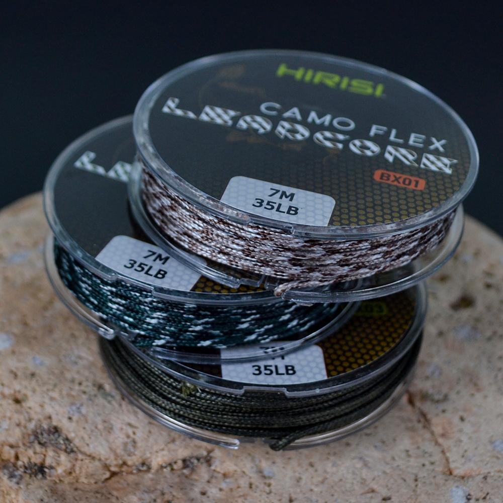 1 stücke 35LB 7M Leadcore Karpfen Angeln angehen Linie Machen Karpfen Haar Anlagen 3 Farbe Geflochtene Blei Linie