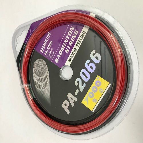 0.66Mm Topo PA2066 Badminton String 10M: Rood