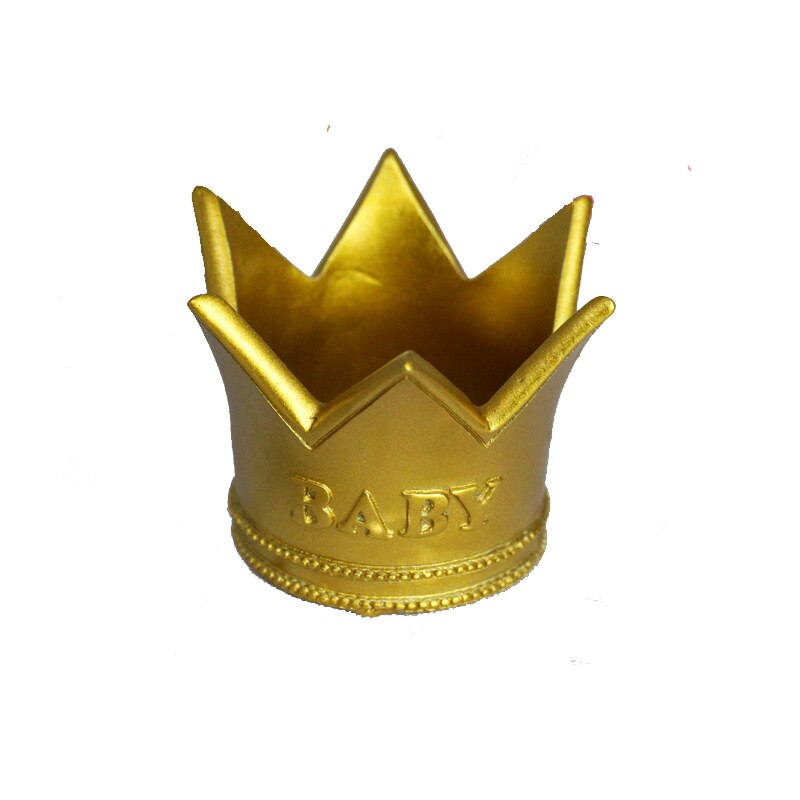 Mini Tiara Crown Princess Topper Resin Cake Toppers Birthday Kids Favors Cake Decorating Cupcake Topper for Wedding Decoration