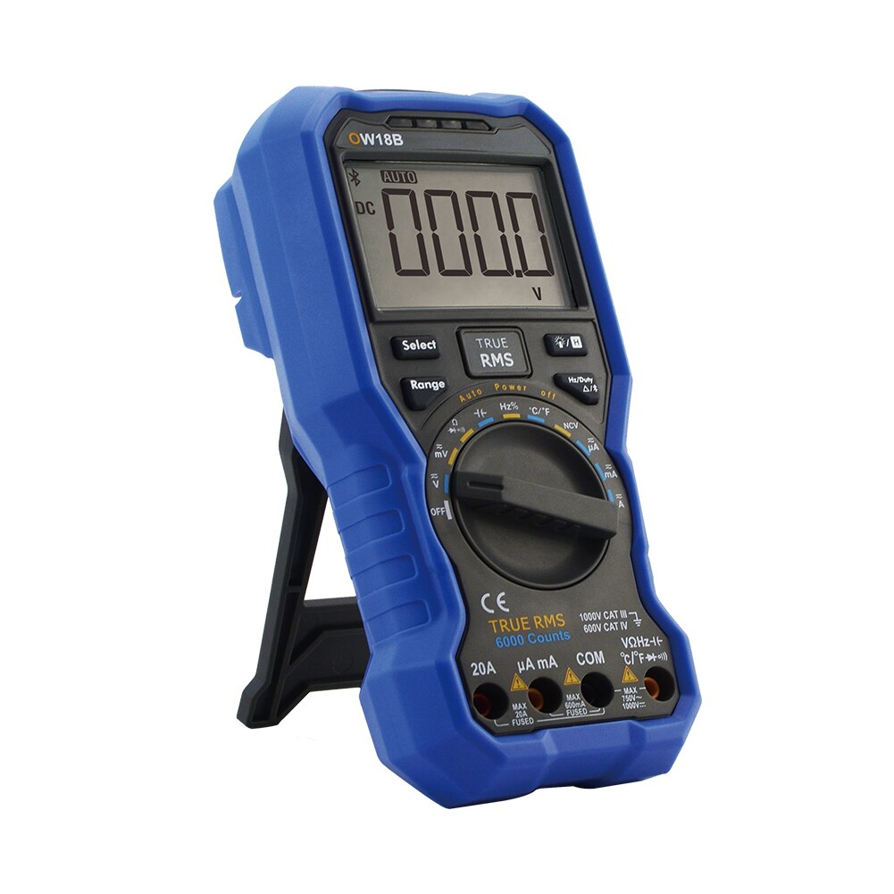 Digital Multimeter Bluetooth 4.0 Data Logger Digital Multimeter Handheld Temperature Test Portable