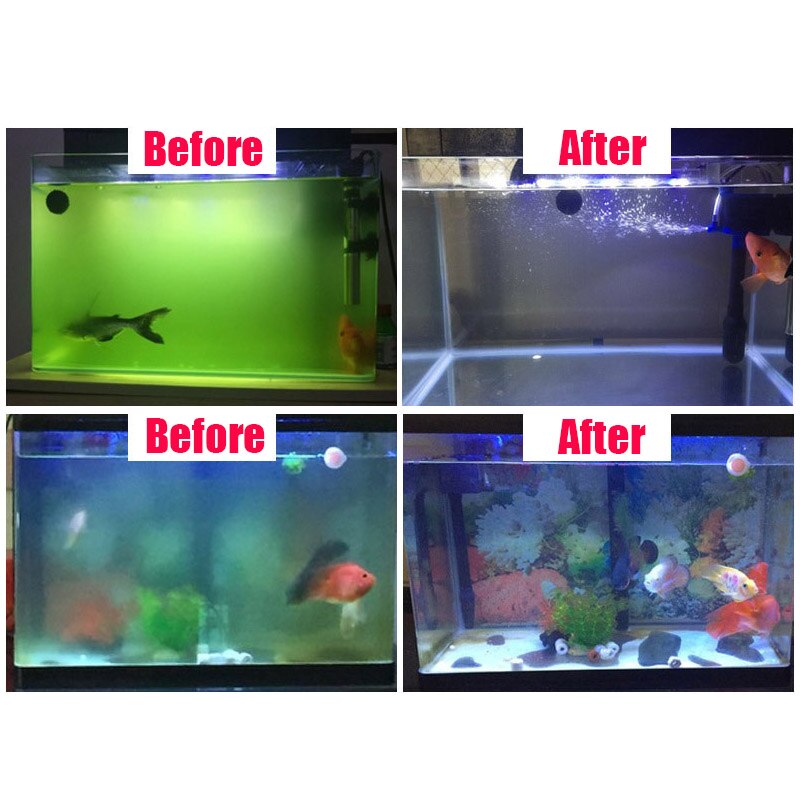 Submersible Ultraviolet UV Sterilizer Light 5W-13W UV Light Sterilization Lamp Water Disinfection for Aquarium Fish Tank Pond