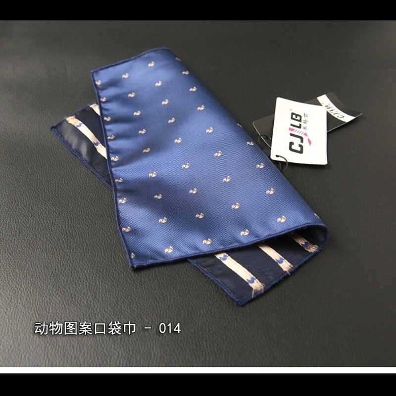 Cartoon Pochet Zakdoeken Voor Mannen Classic Pocket Handdoek Voor Wedding Party Pak Accessoires: 014