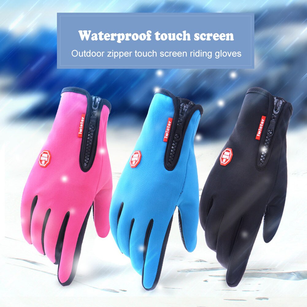 Camping Leisure Rijden Handschoenen Waterdicht Sneeuw Windstopper Winter Snowboard Handschoenen Motorfiets Handschoenen ENA88