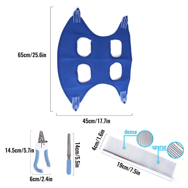 Uchwyt na psa robić pielęgnacji temblak hamak dla małych psów powściągliwość szelki robić przycinania paznokci i zwierząt pielęgnacja uszu