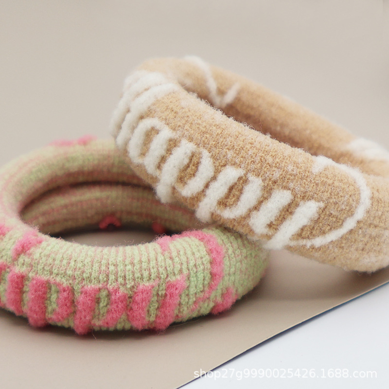 5 uds. De coleteros simples para mujeres y niñas, bandas elásticas de goma para el cabello, accesorios, lazo, Anillo para el cabello, tocado de cuerda, tocados, soporte para cola de caballo