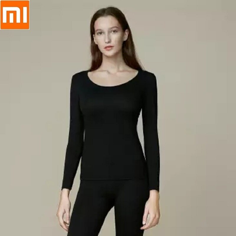 Xiaomi Warmte Ver Infrarood Warme kleding Verwarming fiber Licht comfortabele vrouw Herfst winter Panty thermisch ondergoed sets