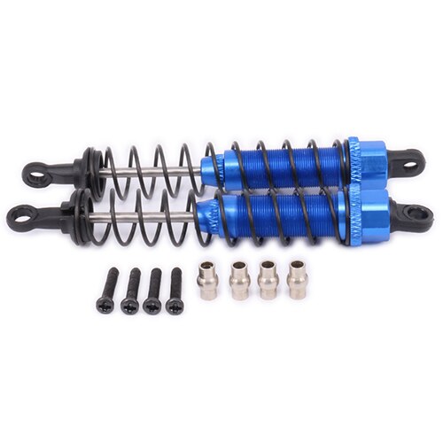 Alloy 96mm Front & Rear Shock Absorber Oil Filled Damper For Rc Model Car 1-12 Wltoy 12428 12423 0016 0017 Truck Short parts: Dark Blue