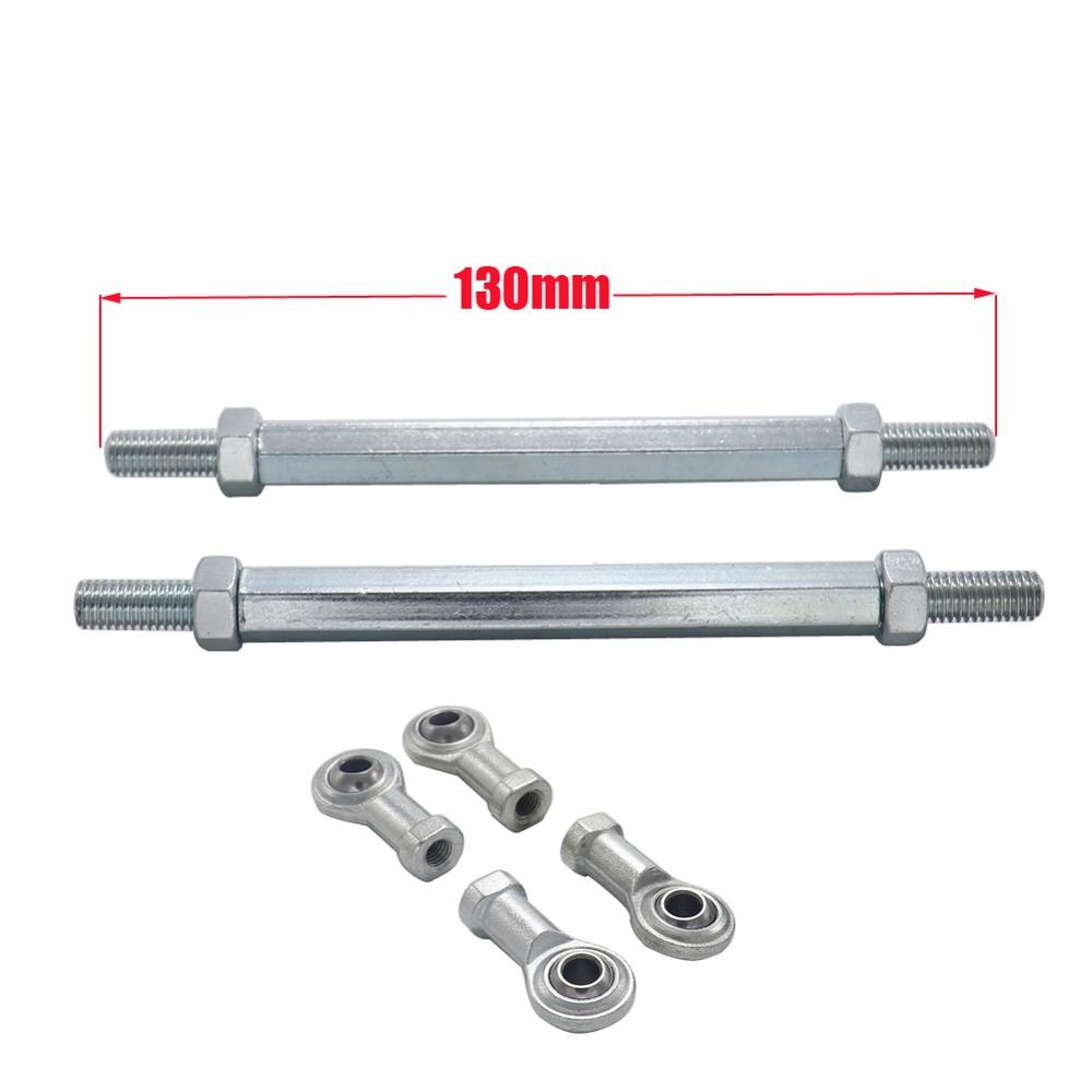 8mm Steering Tie Rod kit Ball Joint For 49cc Electric Mini Kids ATV Go Kart Buggy Quad Bike Parts: 130mm