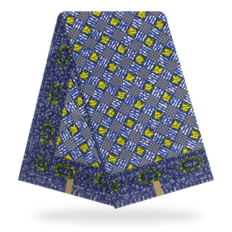 Afrikansk ankara stof tekstil bomuld afrikansk stof voks print god africa klud til fest  h181118s: 6