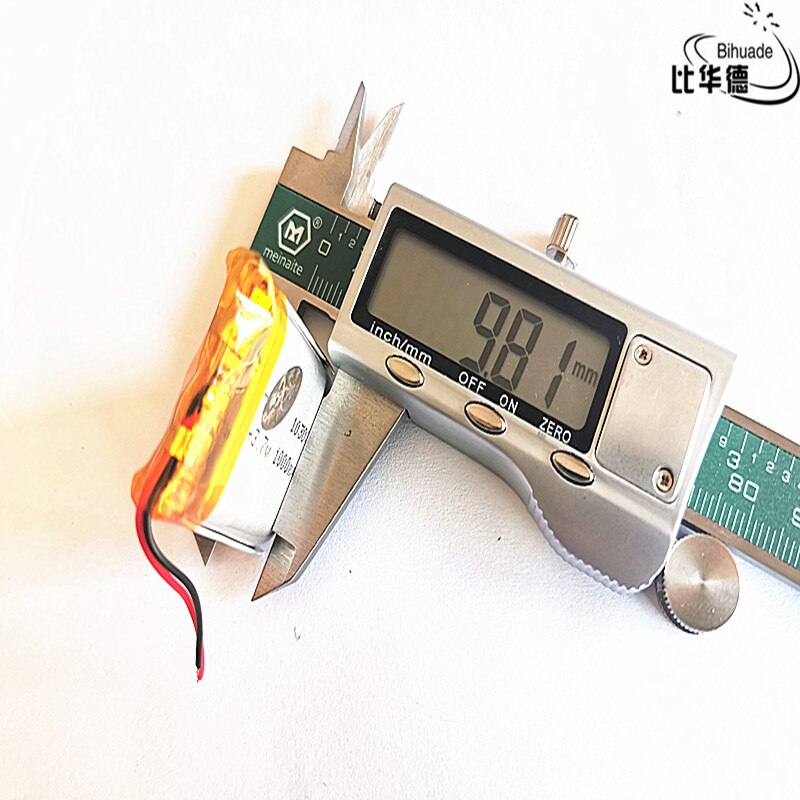 Batterie lithium-ion, 3.7V,1000mAH, 103035, pour tablette, pc, GPS,mp3,mp4