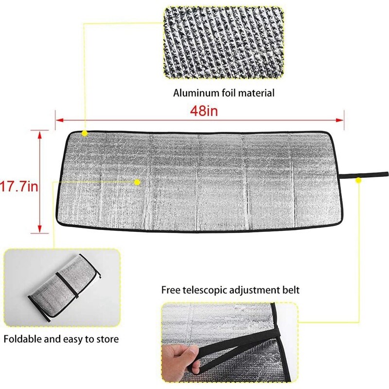 Car Windshield Sunshade Shade Cover for Suzuki JIMNY Insulation Protection Sun Visor Accessories