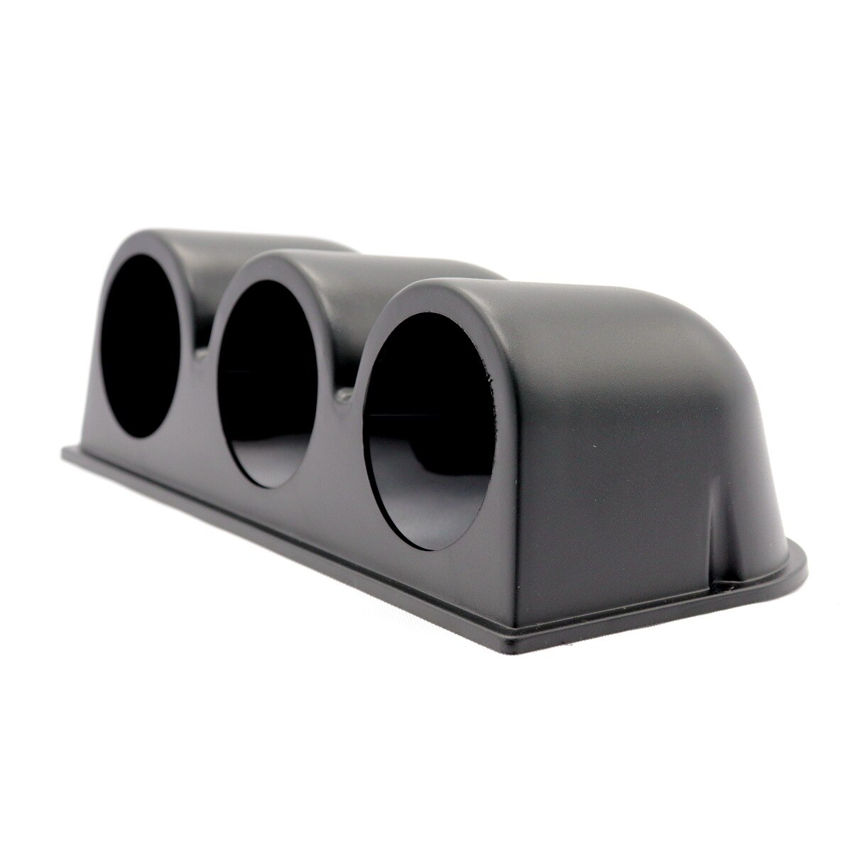 52Mm Universele Auto Dashboard Montage Rekken Abs Carbon Patroon/Zwart Optioneel Dashboard Installatie: 3