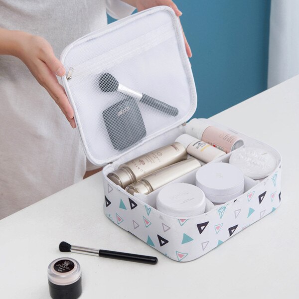 Männer frauen Reise Lagerung Pouch Set Wasserdichte Kleidung Schuhe Unterwäsche Kosmetische Veranstalter Tasche Koffer Tote Zubehör Produkt: E-White