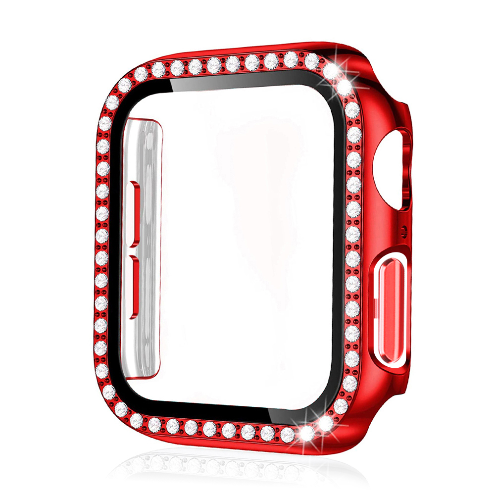 Apple Watch 10 Series Single Row Diamond Case Full Cover Watch Protective Cover Iwatch Series 42MM 46MM Apple Watch Case: P12/613 / 7 Inches & Above