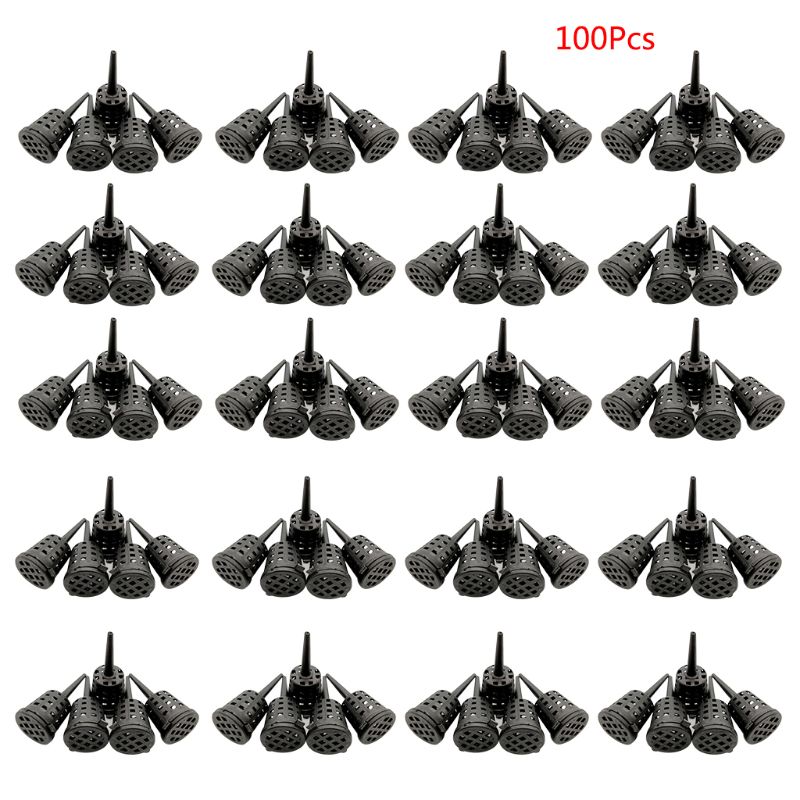 100 Pcs/pack Mini Aquatic Fertilizer Basket Aquarium Fish Tank Water Plants Box L5YE