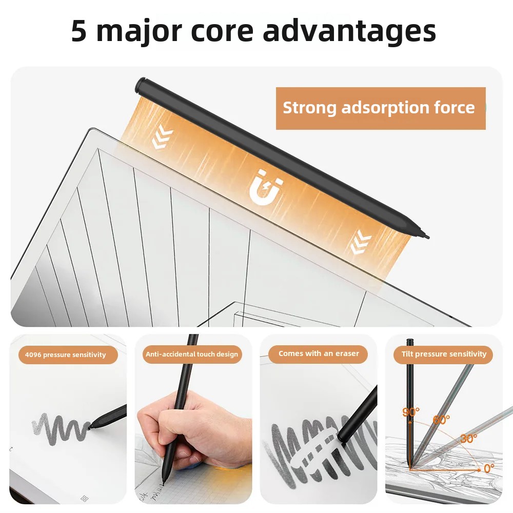 Kindle Scribe Write Touchscreen Stylus Pen Pressure Sensing Handwriting Pen Electromagnetic Pen Mobile Phone Stylus Pen
