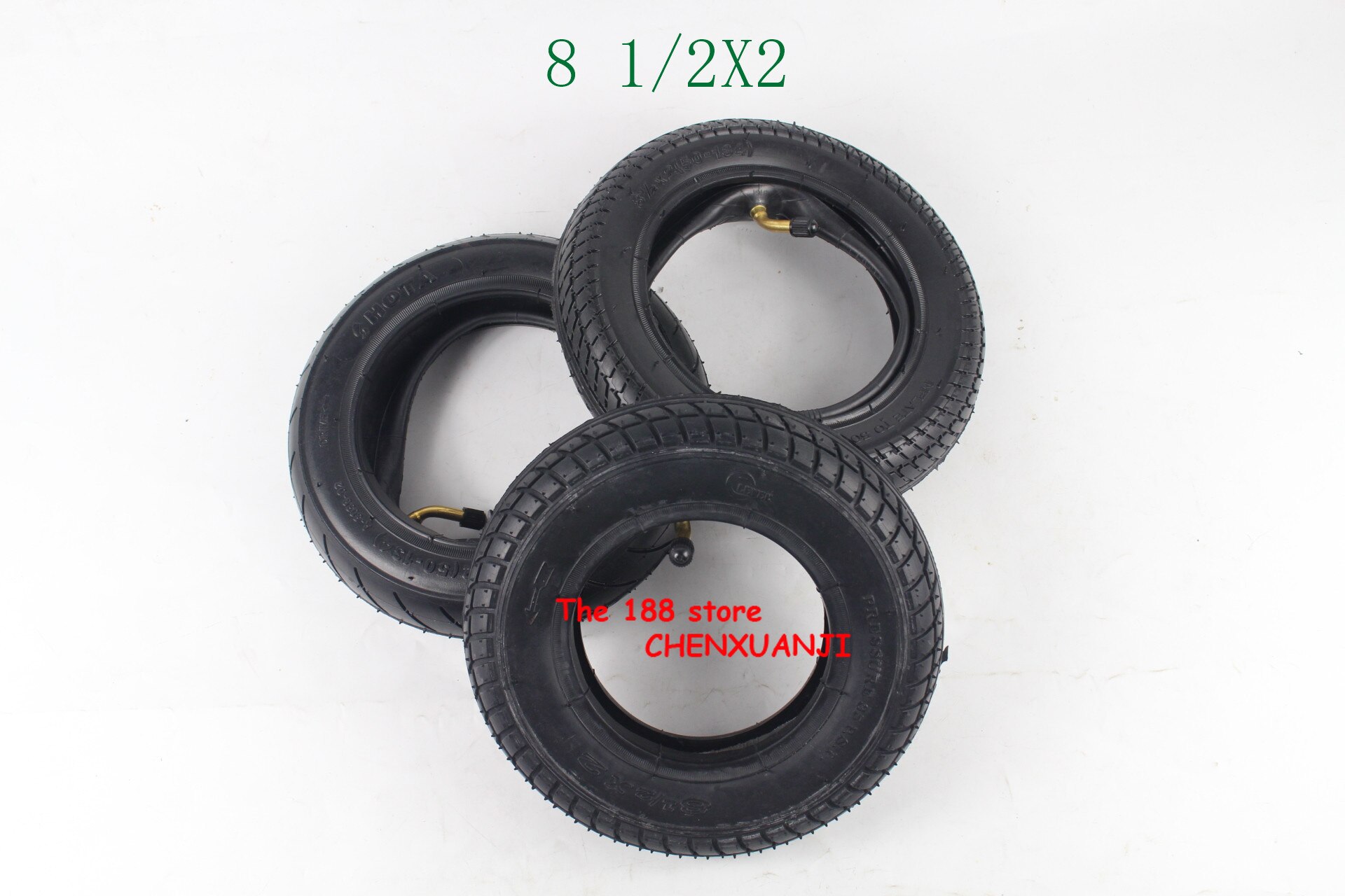 3 types of tire 8 1/2x2(50-134) Baby carriage Wheelbarrow Electric scooter tyre and inner tube