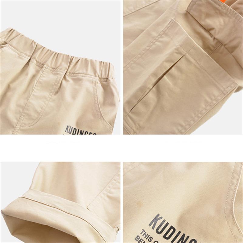 Teenagedrenge shorts bomuld børn cargo shorts med lommer 5 6 7 8 9 10 11 12 13 14 år gammel dreng korte sommerbukser
