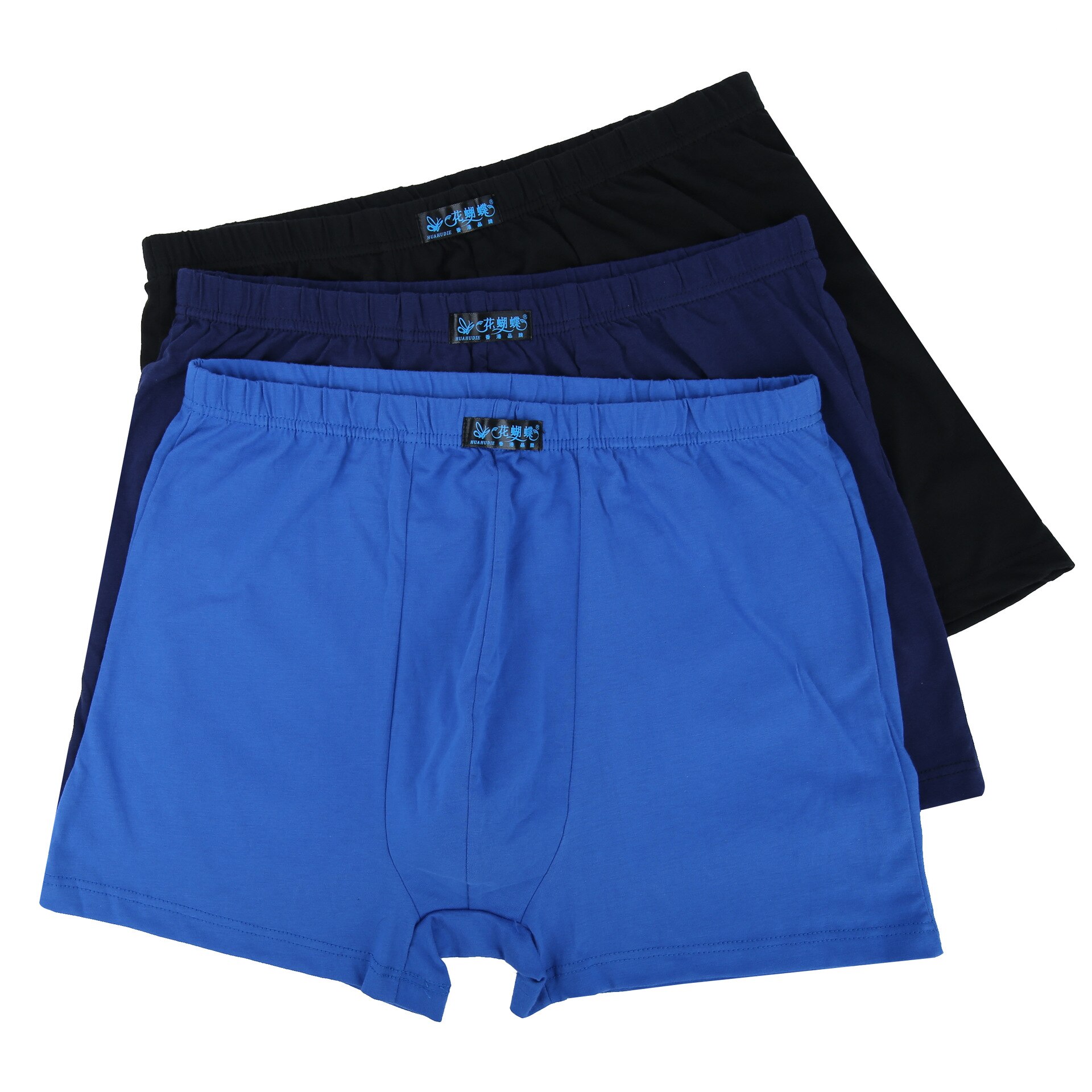 Male middle-aged elderly boxer cotton high waist8X 9X 10XL father underwear old man breathable panties lingerie plus size