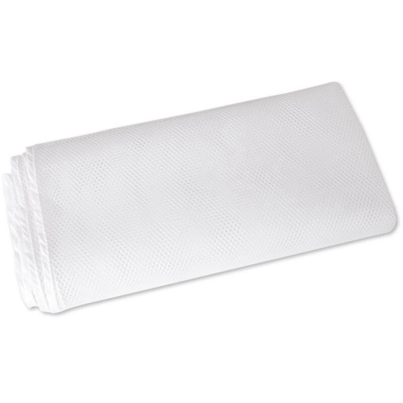 Red protectora de seguridad para niños, valla para terraza, malla fina para balcón, escaleras y hogar: White