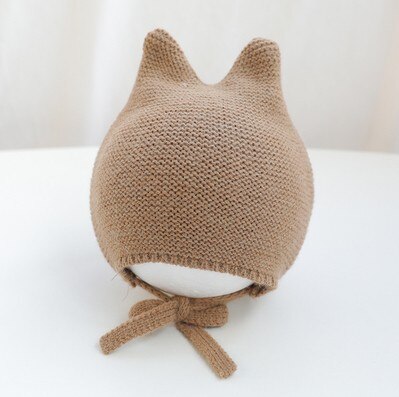 Punto cálido para invierno sombrero Mono para bebé niño chico chica gorra protección de oído sombreros niños gorra tejida para niños gorro infantil