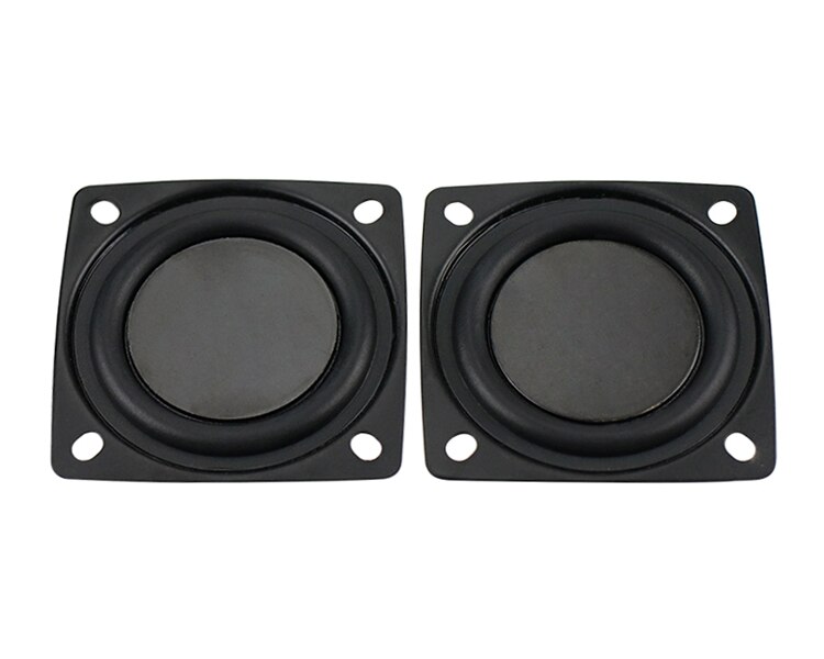 2 Inch Passive Speaker Radiator Bluetooth Speaker Diy Woofer Loudspeaker Vibration Board For 2-4 inch home Audio diy On: 2pcs