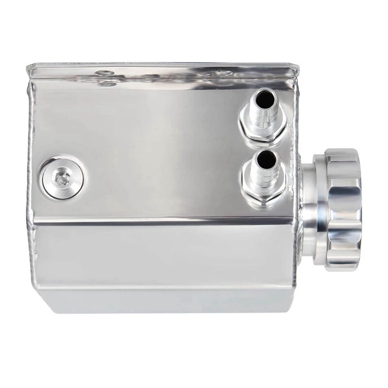 Automobile Universal 1L Aluminum Oil Collecting Tank Breathable Engine Oil Tank Automobile Modified Fuel Tank