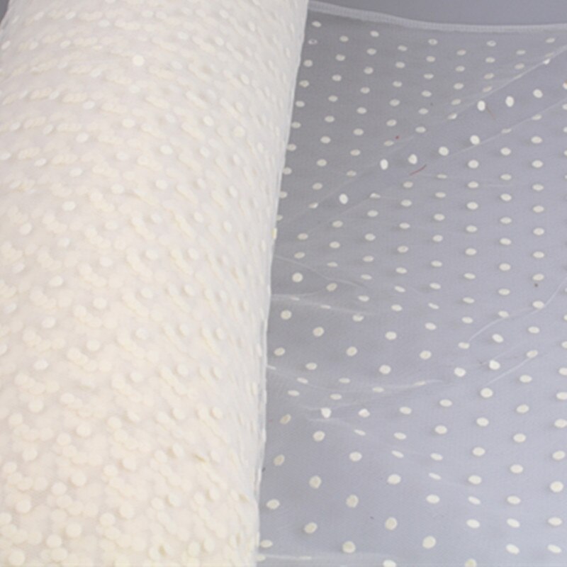 150 CM de ancho punto tela de malla de tul albaricoque suave malla novia velo de novia DIY accesorios de pelo Net tela transparente tela de vestido
