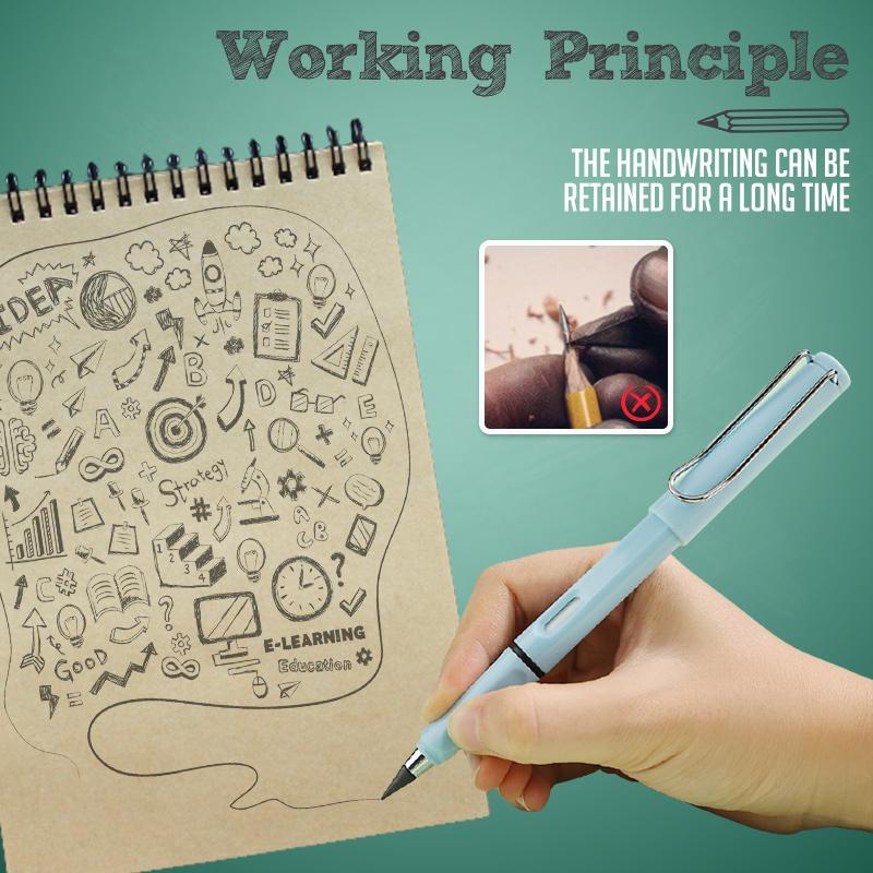 Technology No Ink Pen Unlimited Writing Pencils No Cutting Students Magic Pencils For Writing Art Sketch Painting Tools
