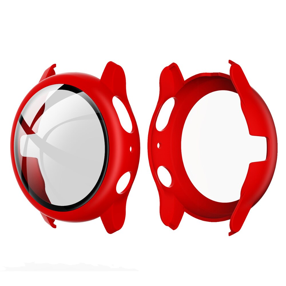 Vetro + custodia per Samsung Galaxy Watch Active 2 44mm/40mm All Around Cover paraurti protezione dello schermo Galaxy Watch Active 2 44mm 40mm
