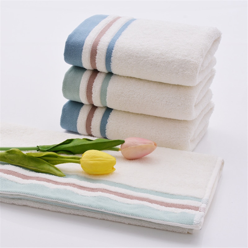 100% Cotton Hand Towels for Adults Plaid Hand Towel Face Care Magic Bathroom Towel 33x72cm