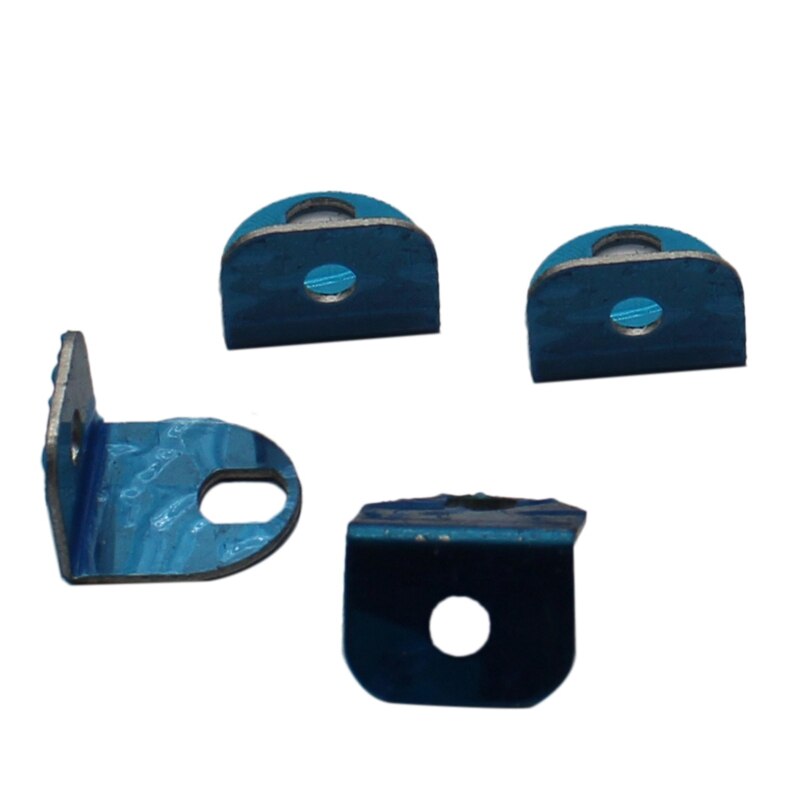 Chrome Linear Spark Plug Wire Separators Divider Loom Black Valve Cover 350 Auto Frame Distribution Clamp