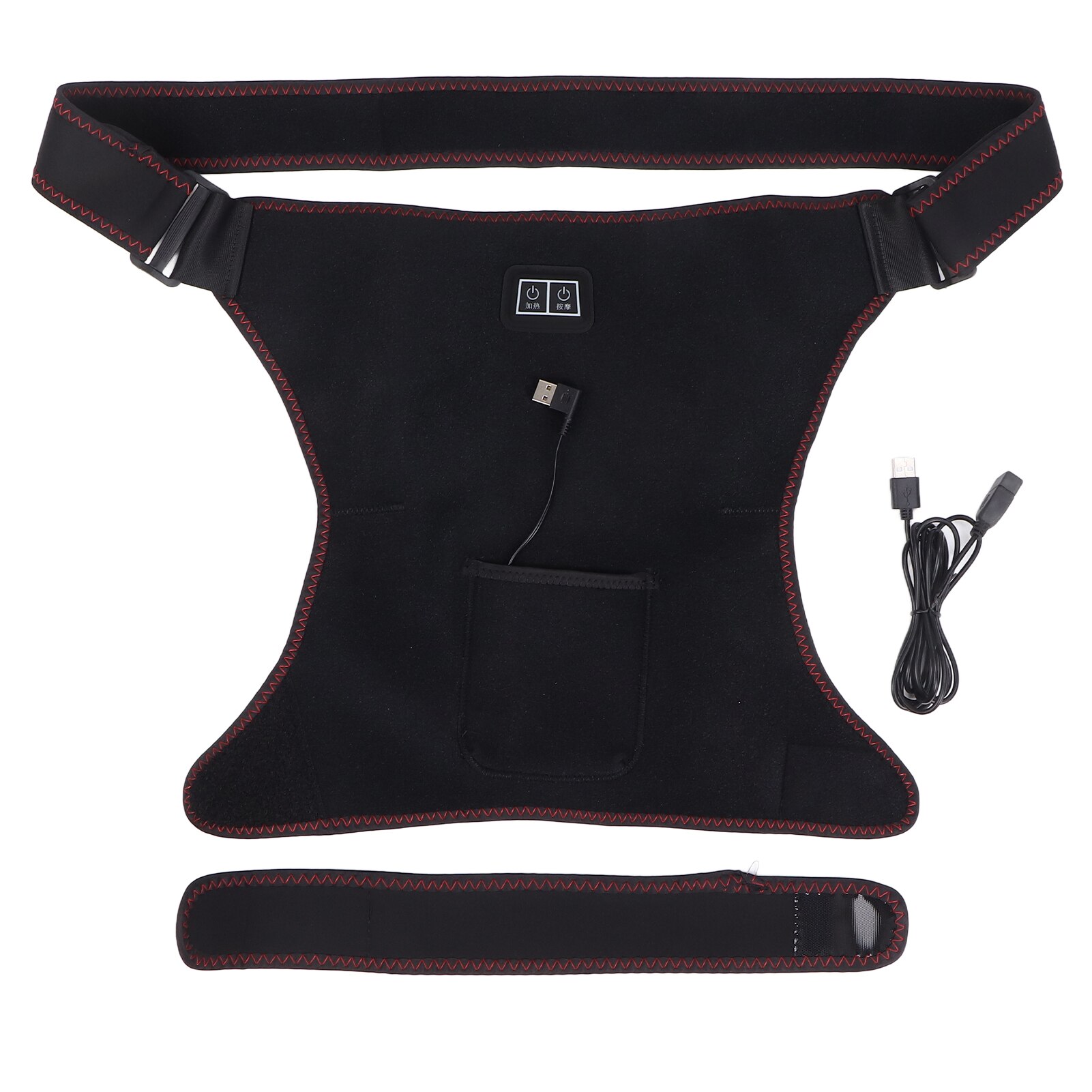 Far Infrared Heated Hip Groin Thigh Wrap Heating H... – Grandado