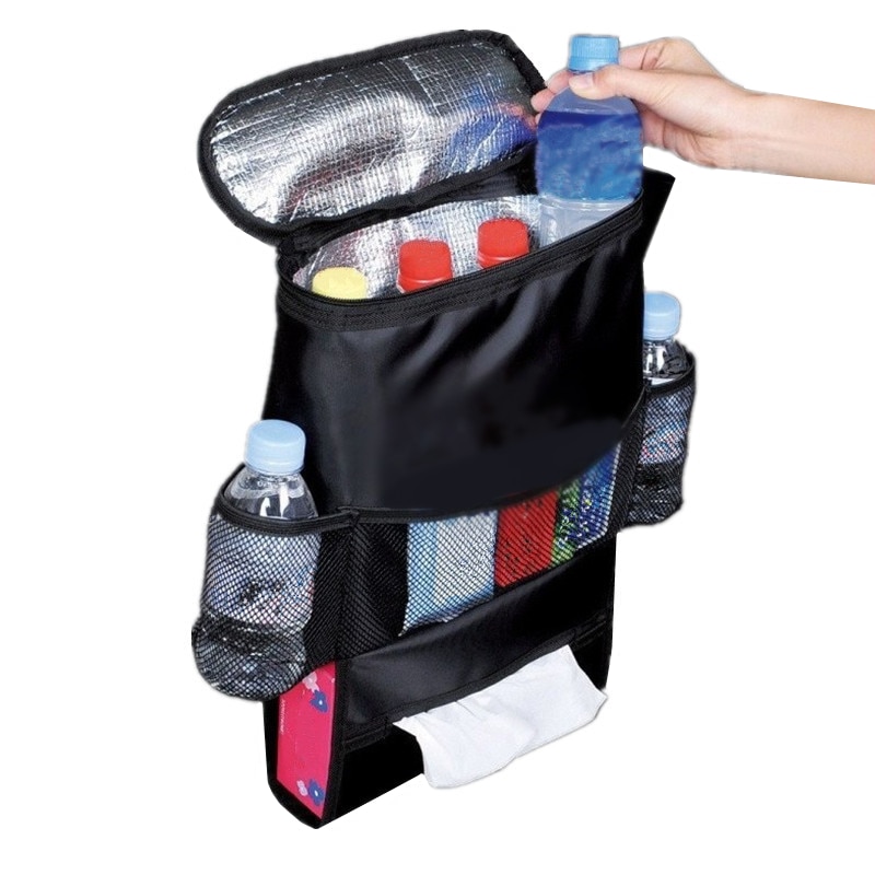 Koelbox voor ijs, warmtebehoud, koelbox voor cola, autostoel, kofferbak organizer, opberghanger, achterbankbox, reisaccessoires