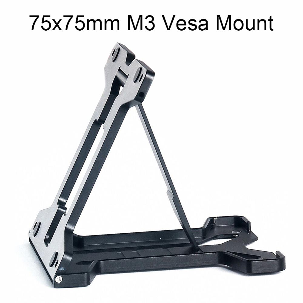 Vesa Mount smart Monitor Pad Stand Support for imac laptop desk wall Aluminum alloy adjustable mini size 75x75mm M3