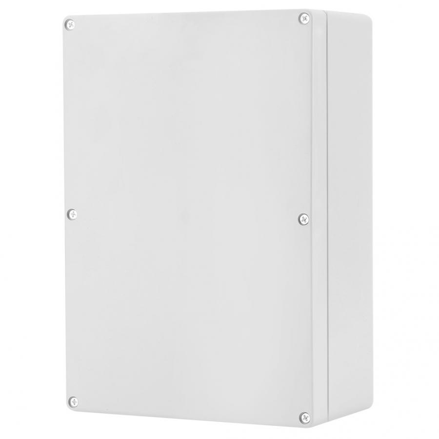 Plastic Junction Box Water-resistant White Plastic Enclosure Project Case DIY Junction Box Wire Junction Box 263*185*95mm
